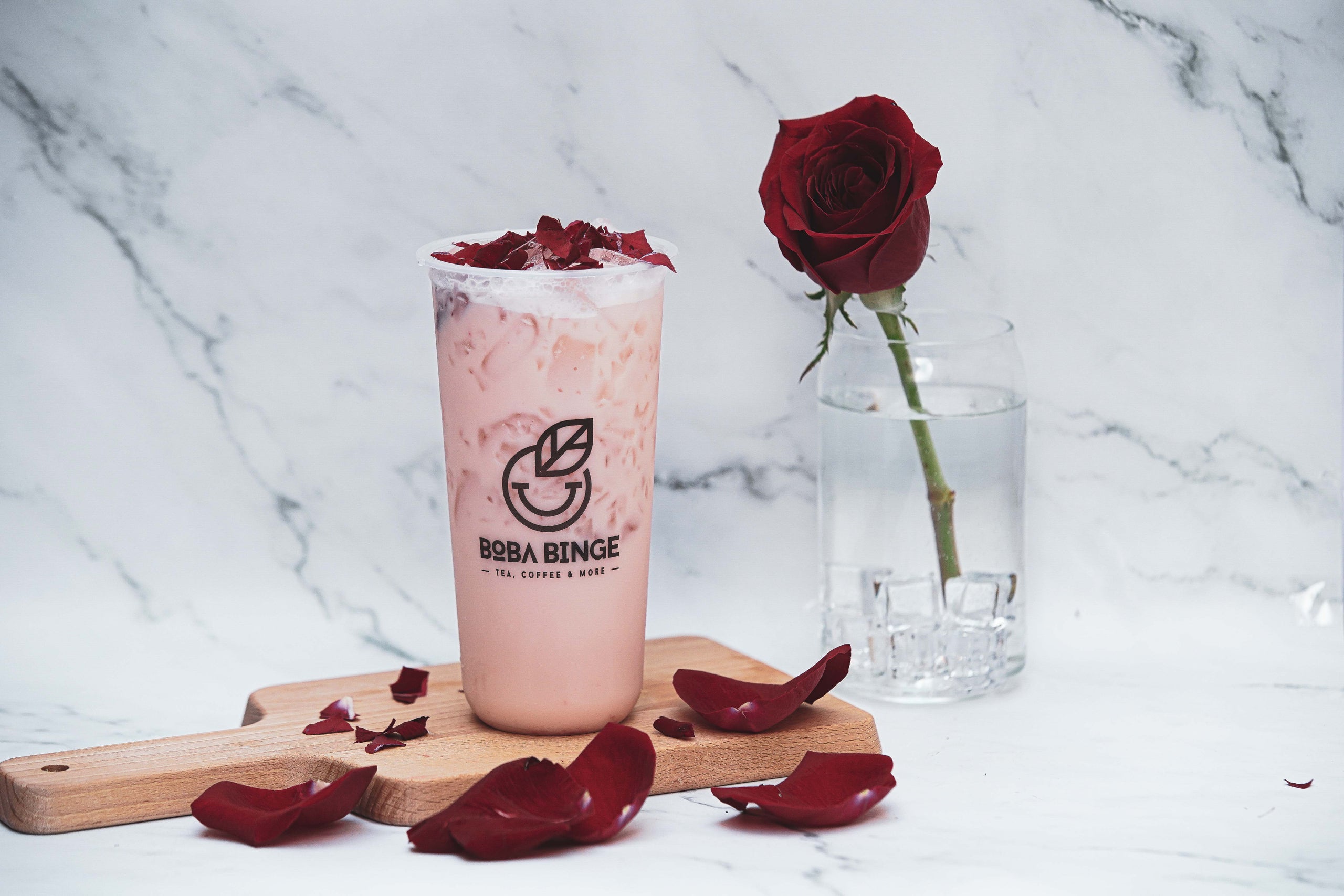 Rose Milk Tea - Boba Nation